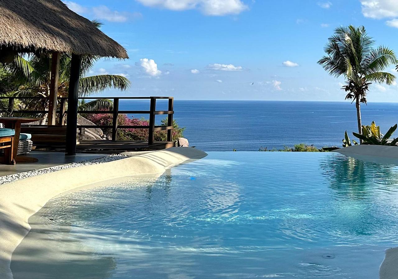 Le Château de feuilles Baie Sainte-Anne Extérieur photo