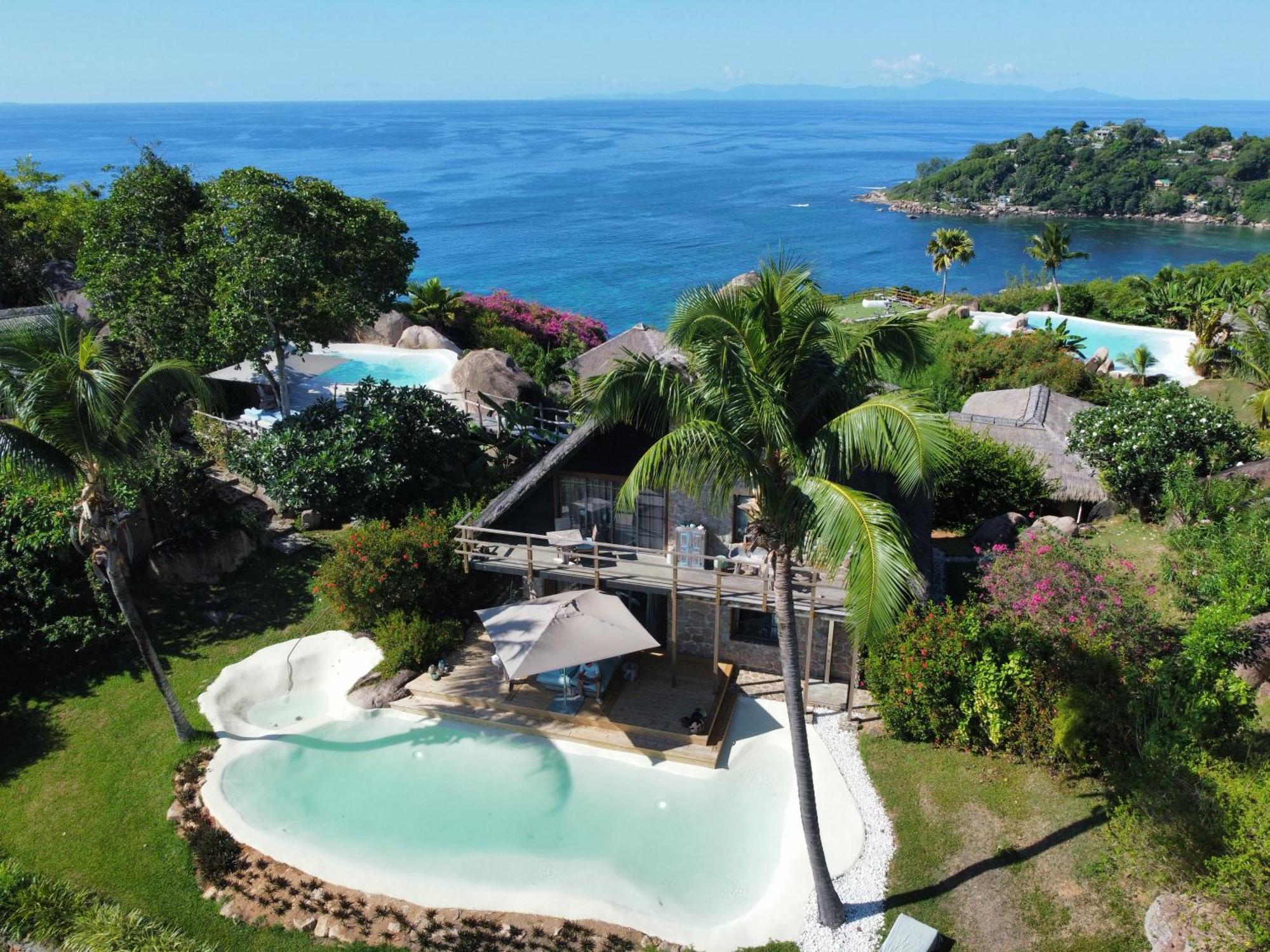 Le Château de feuilles Baie Sainte-Anne Extérieur photo